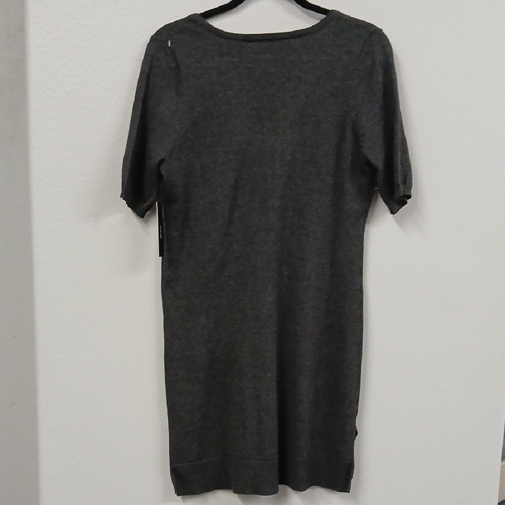 Lulu's Charcoal Knit Top - Picture 6 of 6
